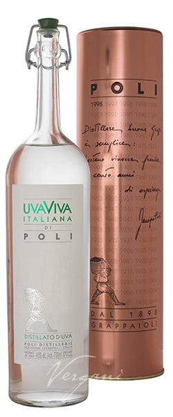 Poli Distillato d'uva UvaViva Italiana 70cl