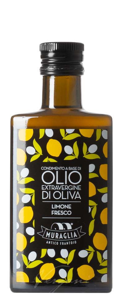 Extra virgin olive oil di Oliva Muraglia flavored LIMONE 20cl