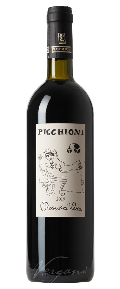 Rosso d'Asia Vino rosso Picchioni 150cl