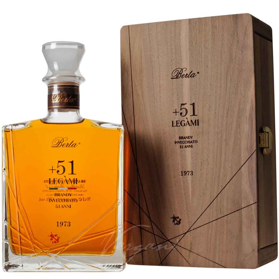 Berta Brandy Legàmi +51 70cl with HK