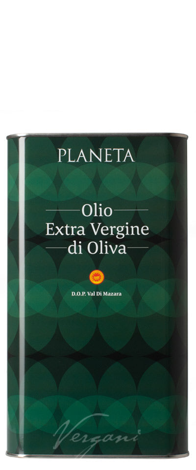 Huile d'olive extra vierge d'Oliva Sicilia IGP Planeta 5 litres Recharge Lattina