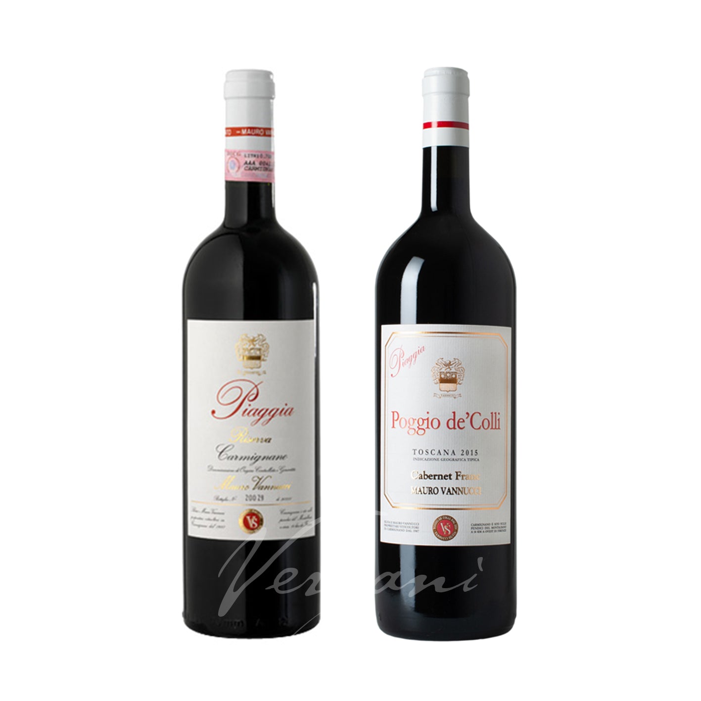 12er-Set Piaggia Carmignano Riserva und Poggio de' Colli + Gutschein Hotel Chesa Rosatsch