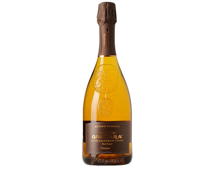 Saccomani Spumante Brut Nature Metodo Classico Corte Quaiara 75cl