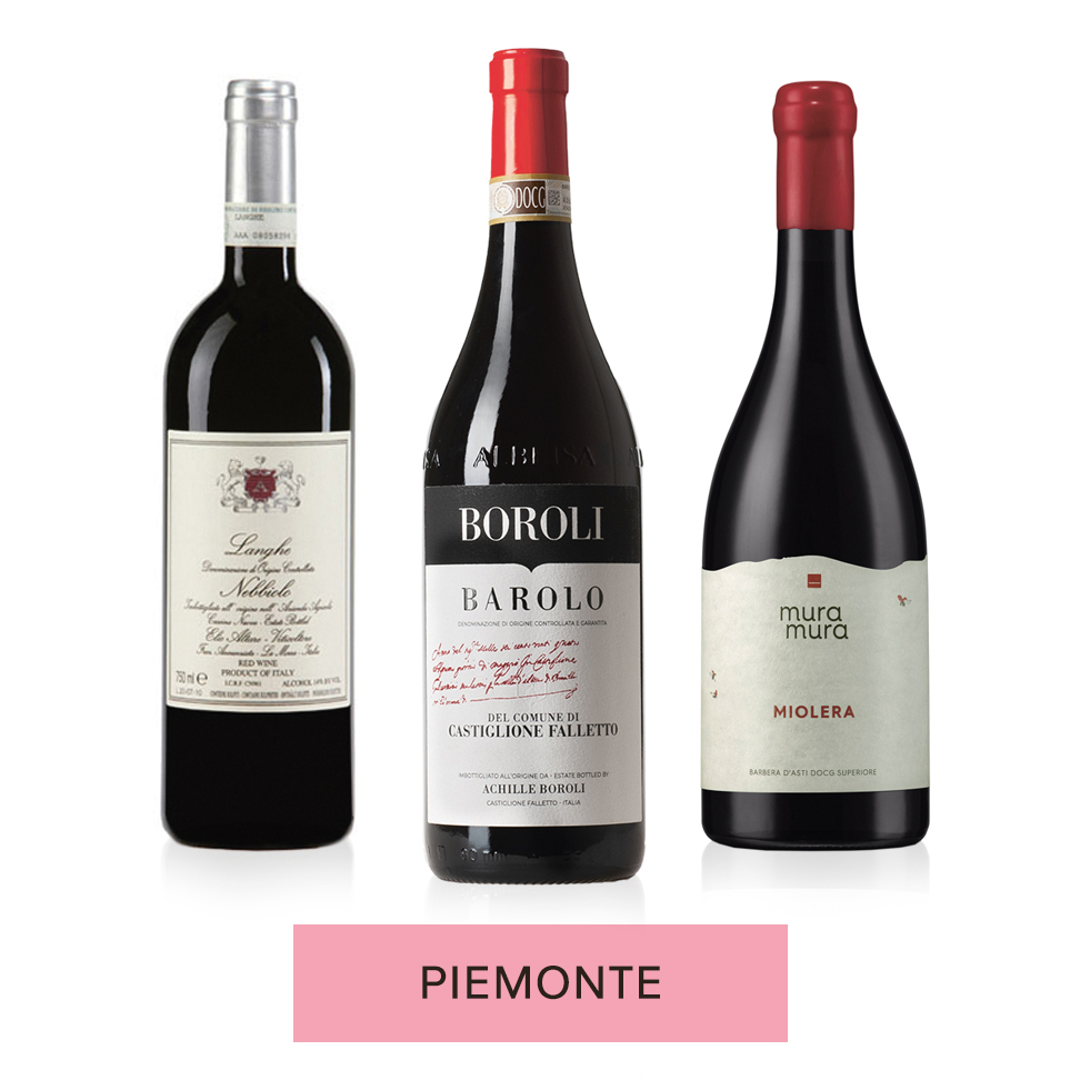 Coffret de dégustation Piemonte